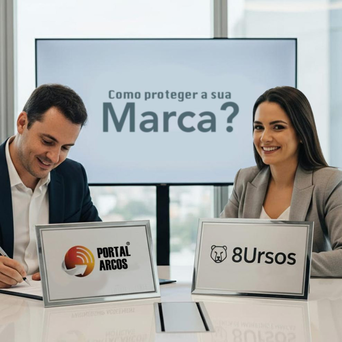Portal Arcos e 8URSOS fecham parceria