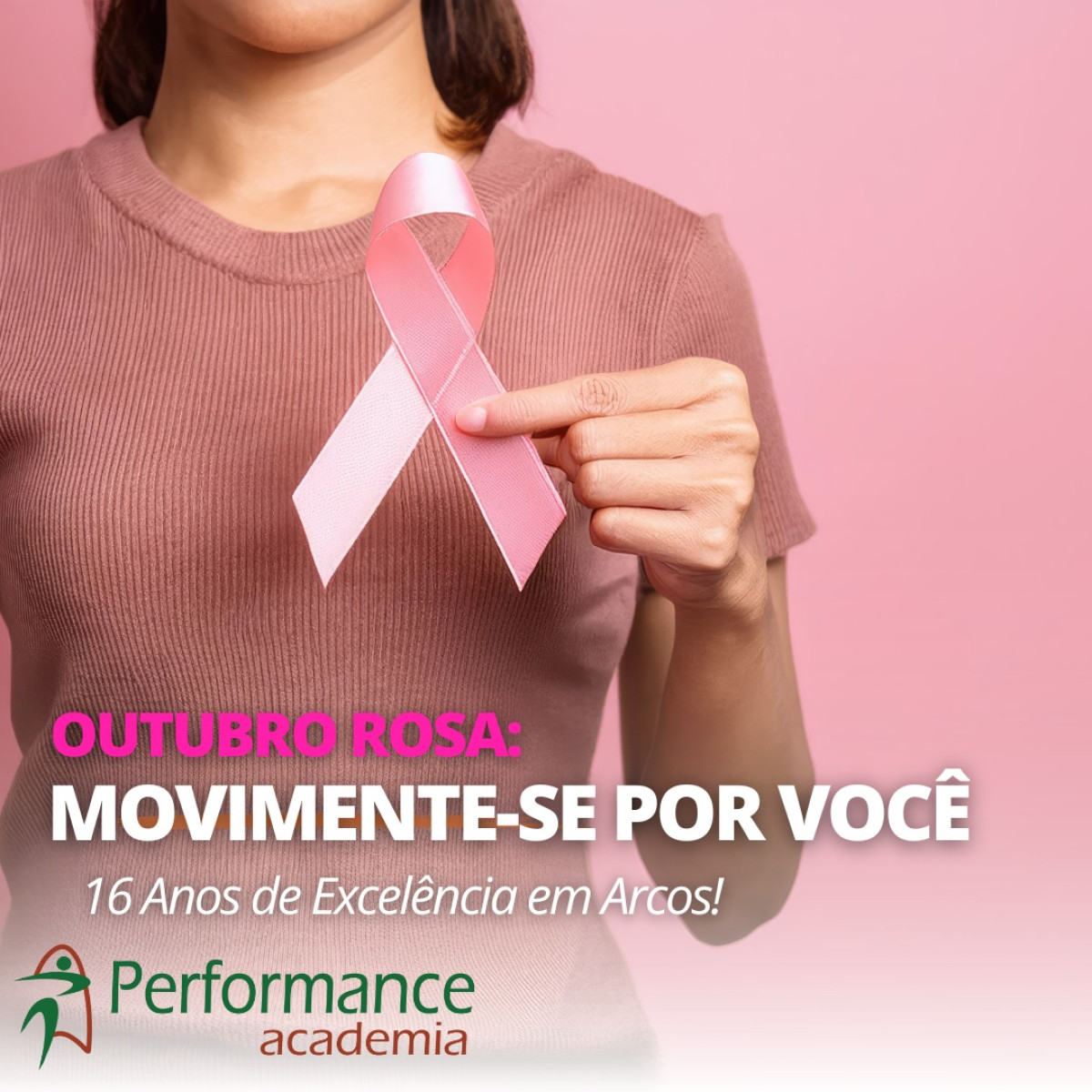 Outubro Rosa: movimente-se por você