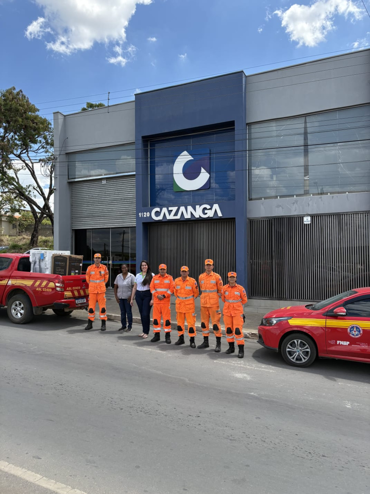 Bombeiros de Arcos recebem apoio da iniciativa privada