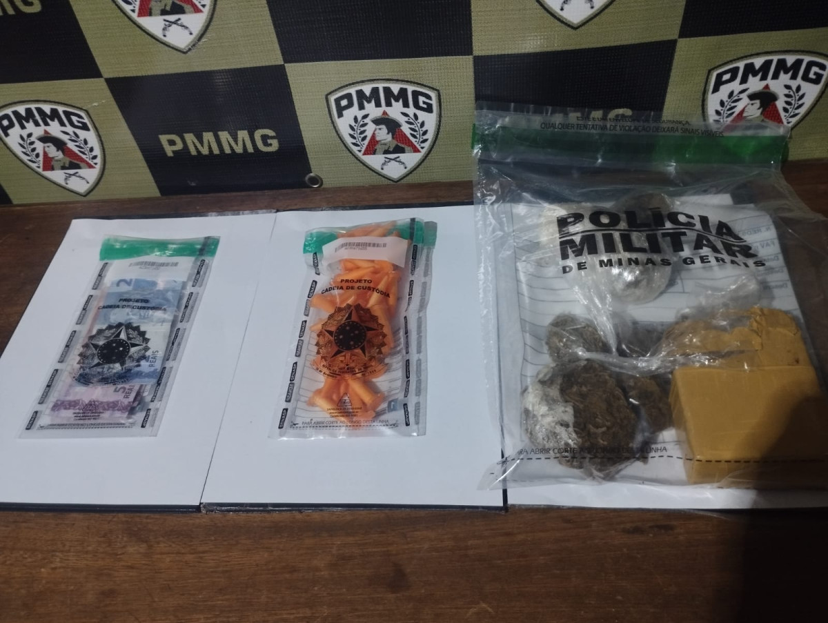 Casal é preso pela Polícia Militar por tráfico de drogas em Arcos