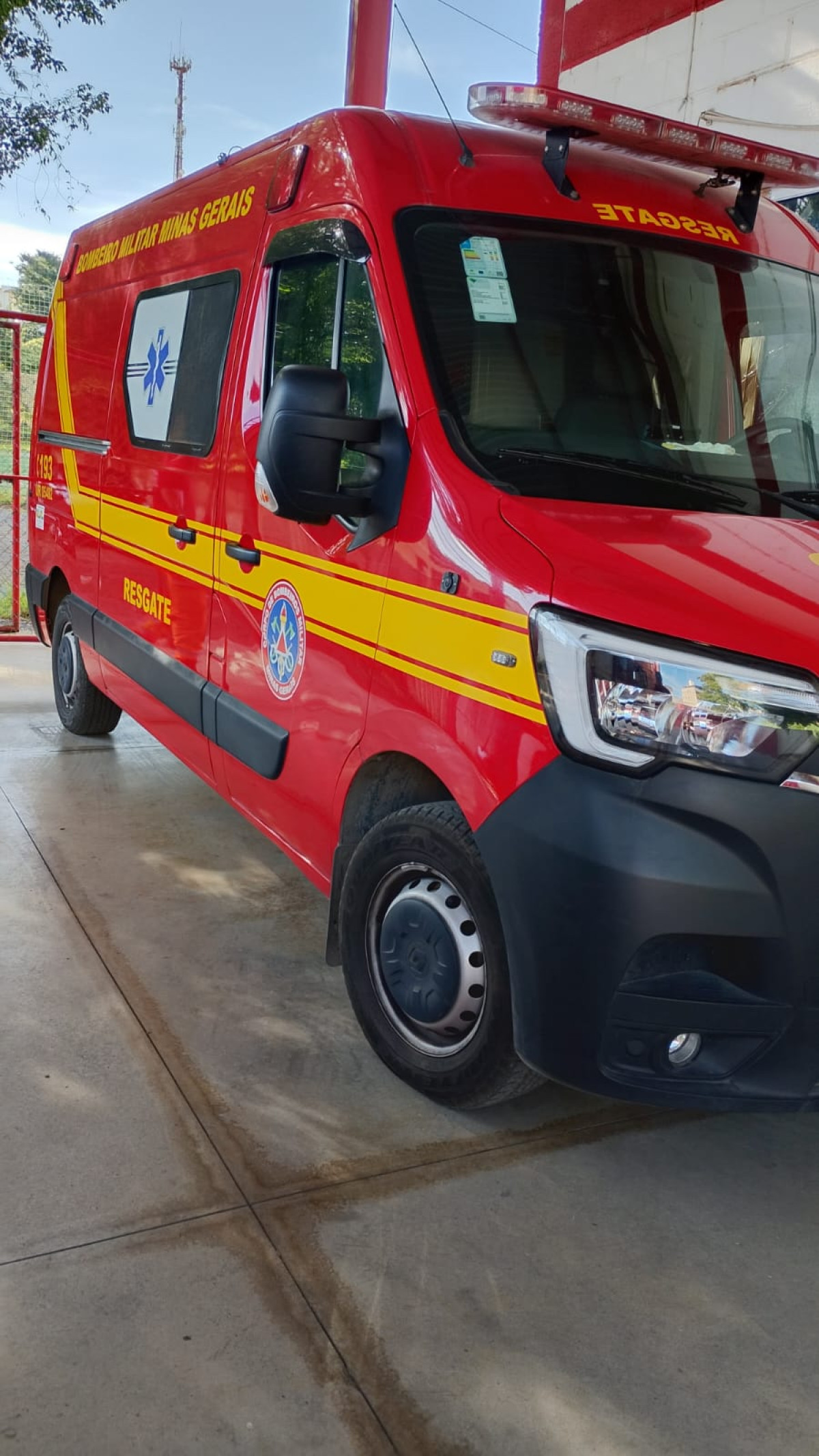 Ocorrência clínica mobiliza equipe dos Bombeiros na BR 354