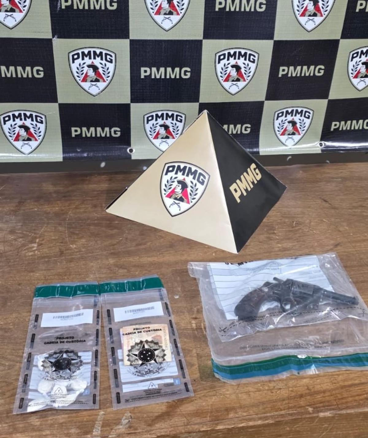 Polícia Militar apreende arma de fogo no bairro Planalto