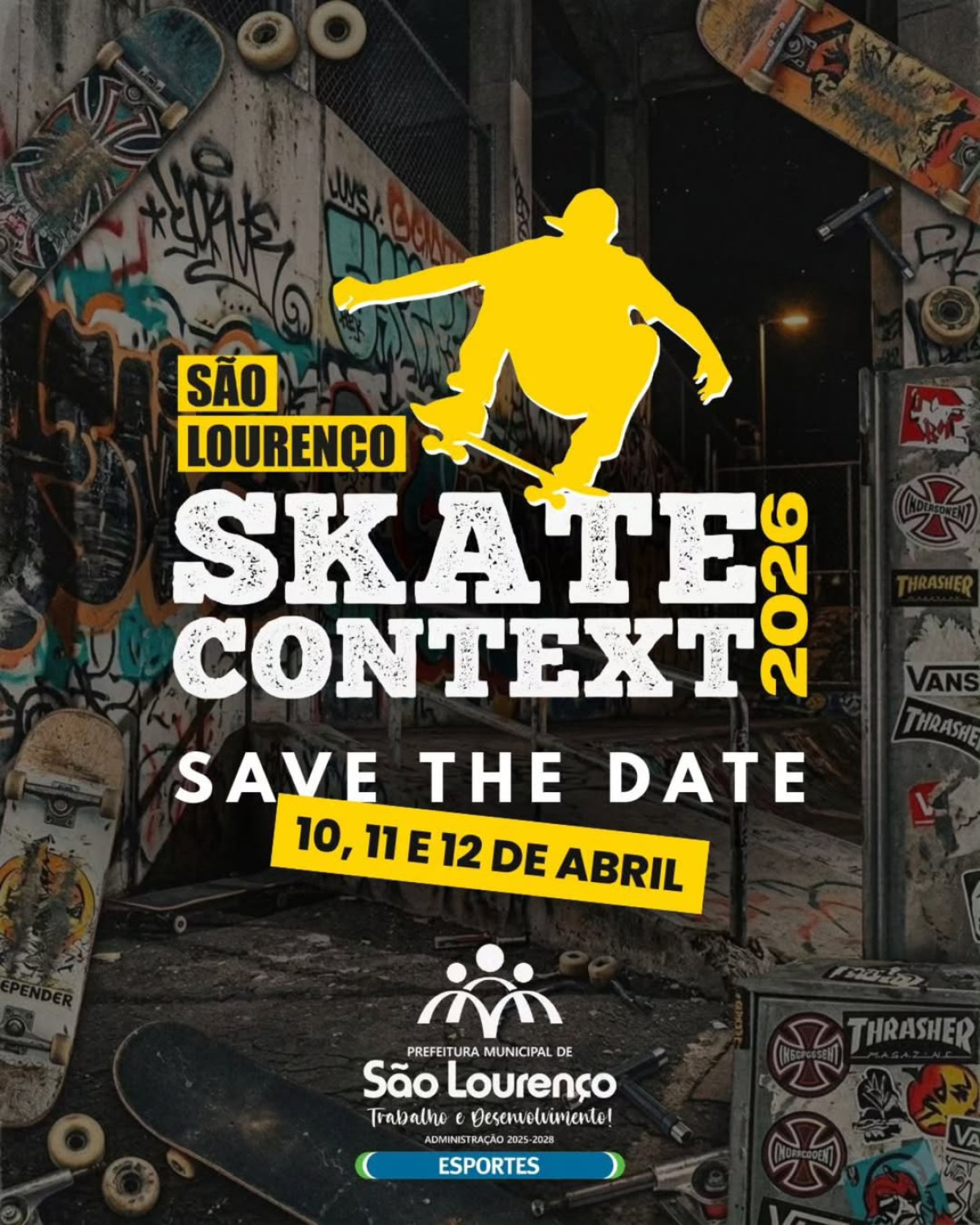 Arcos no mapa do Skate: a logística por trás da estreia no Circuito Mineiro