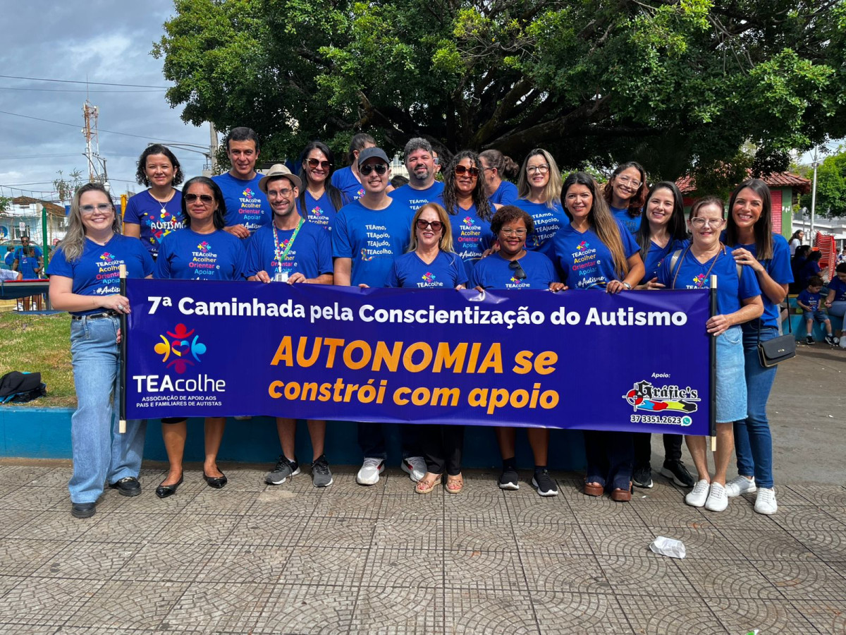 7ª Caminhada pela Conscientização do Autismo mobiliza comunidade em Arcos