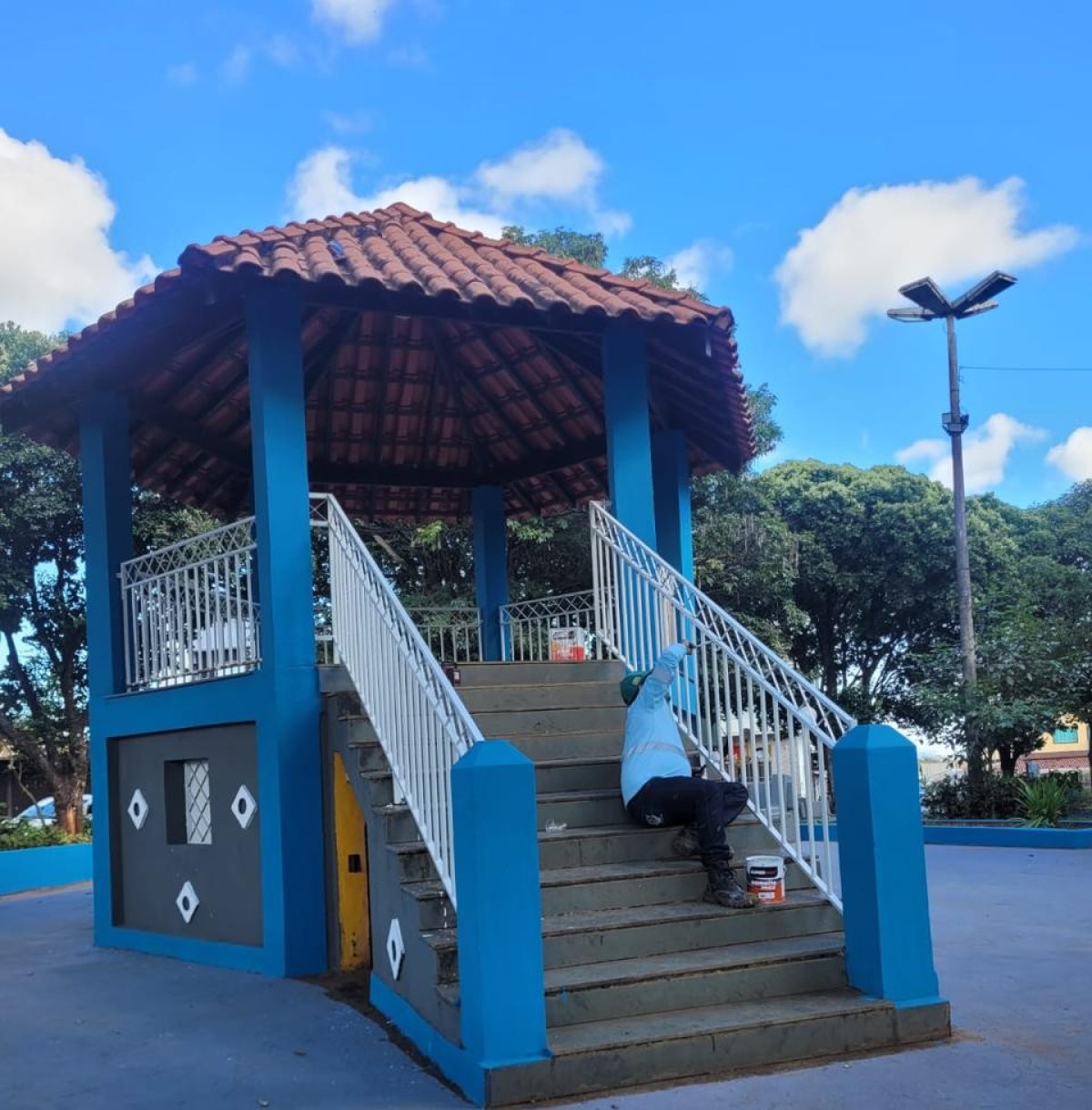 Prefeitura de Arcos revitaliza Praça do Bairro Esplanada