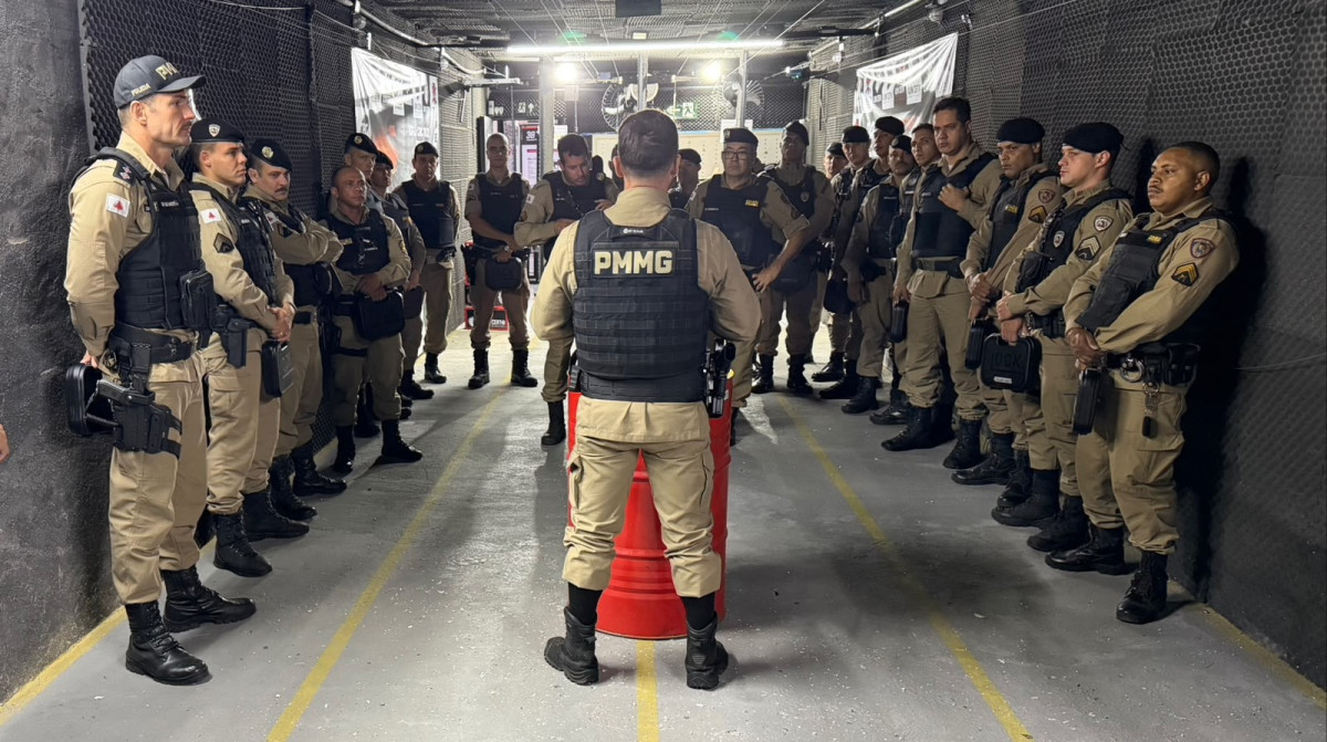 PM de Arcos realiza instrução sobre uso e manuseio da nova pistola Glock .40