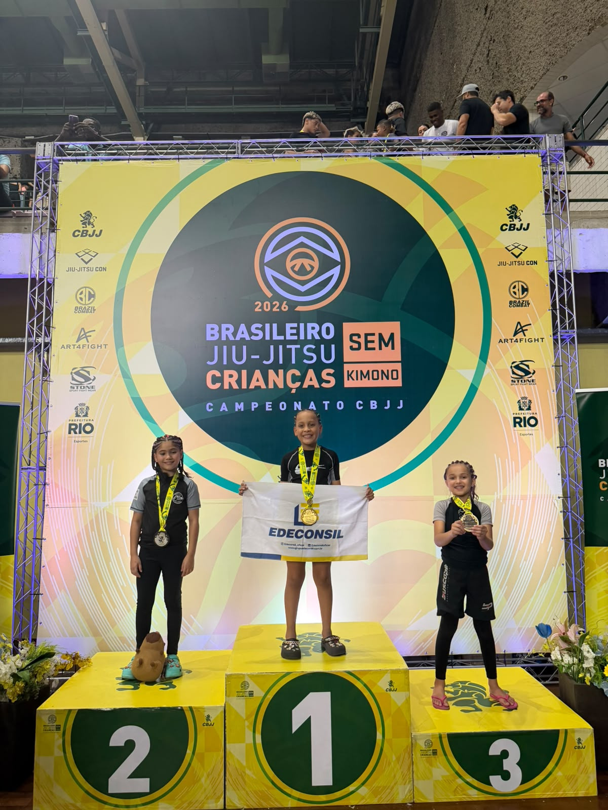 Tatame do Bem conquista pódios em quatro competições