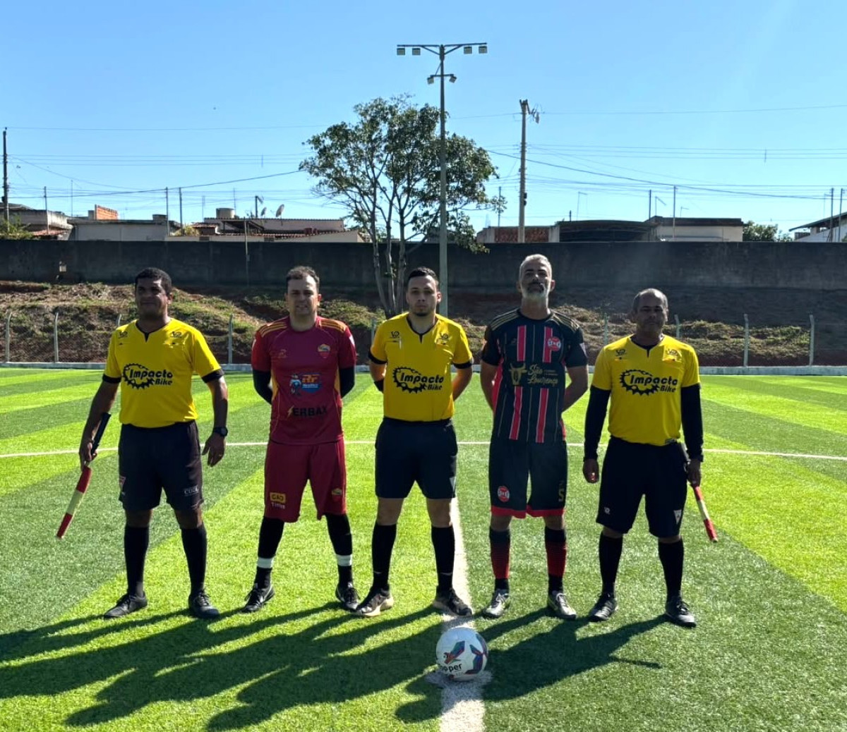 Mais um fim de semana de bola rolando pelo Campeonato Municipal 40+ 2026!