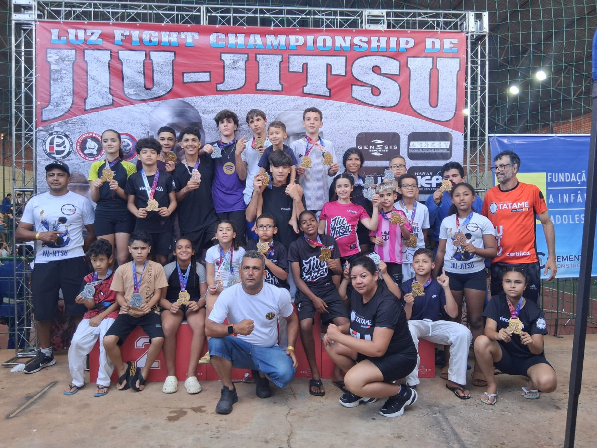 Tatame do Bem conquista terceiro lugar por equipes no Luz Fight Championship