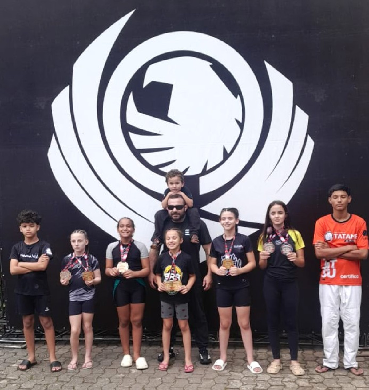 Tatame do Bem conquista oito medalhas no Pan-Americano de Jiu-Jitsu em São Paulo