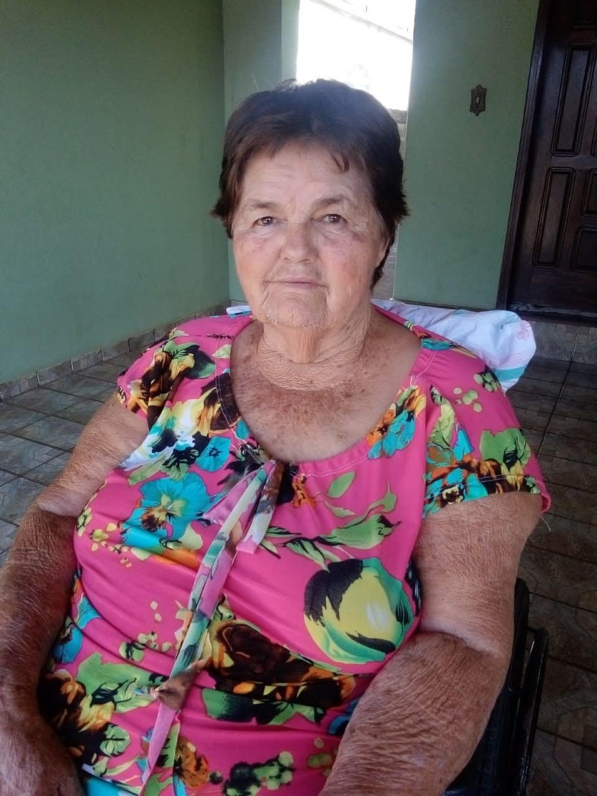 Maria Aparecida da Silva (Viúva do saudoso Tião Rola).