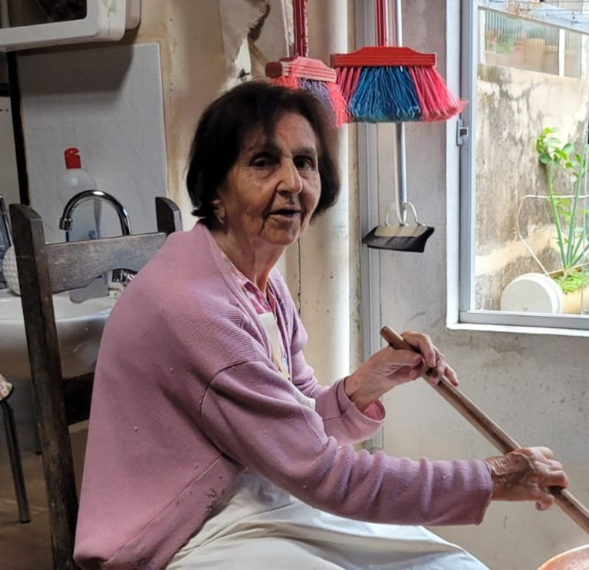 Isabel de Oliveira Garcia (viúva do saudoso Orozimbo "Zimbinho")
