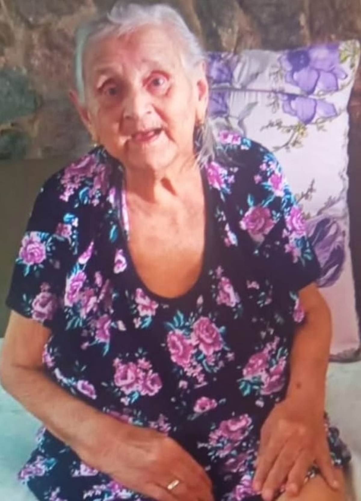 Maria José da Silva (Fiínha, viúva do saudoso Lázaro do Carlinho)